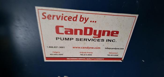 Used 2011 FMC 100 HP Triplex Pump Package
