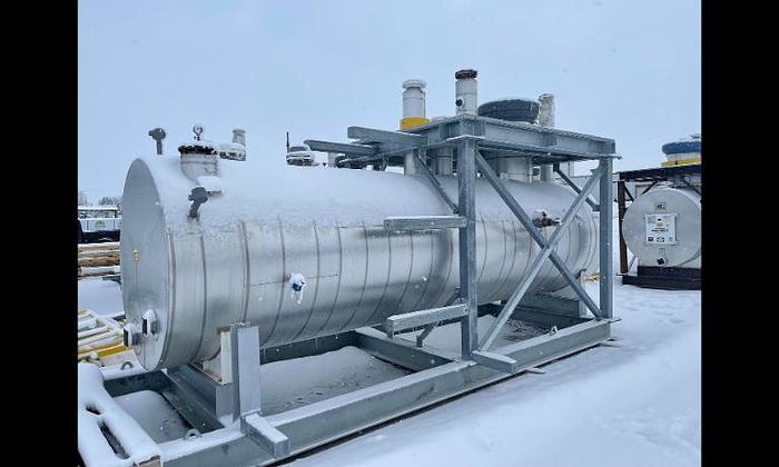 Used 64″ x 20′ 3000 USG Double Walled Sump Tanks