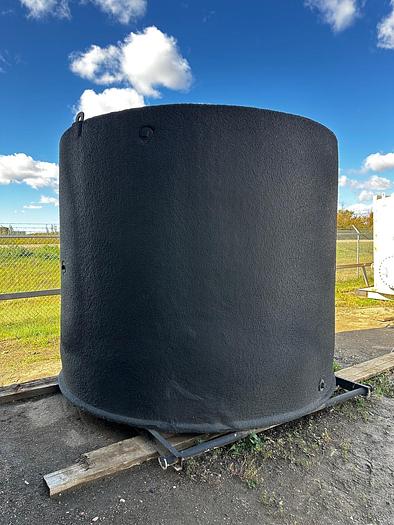 Used 100BBL Single Walled Tanks With Lower Skid