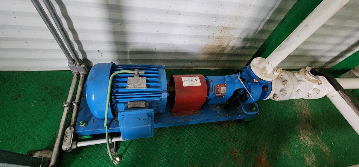 Used Weathorford 300 HP Quintuplex Plunger Pump Package with Horizontal Inlet Separator