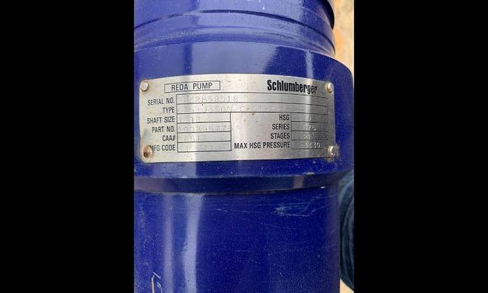 Used Schlumberger Horizontal Multi-Stage Pump
