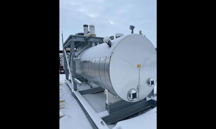 Used 64″ x 20′ 3000 USG Double Walled Sump Tanks