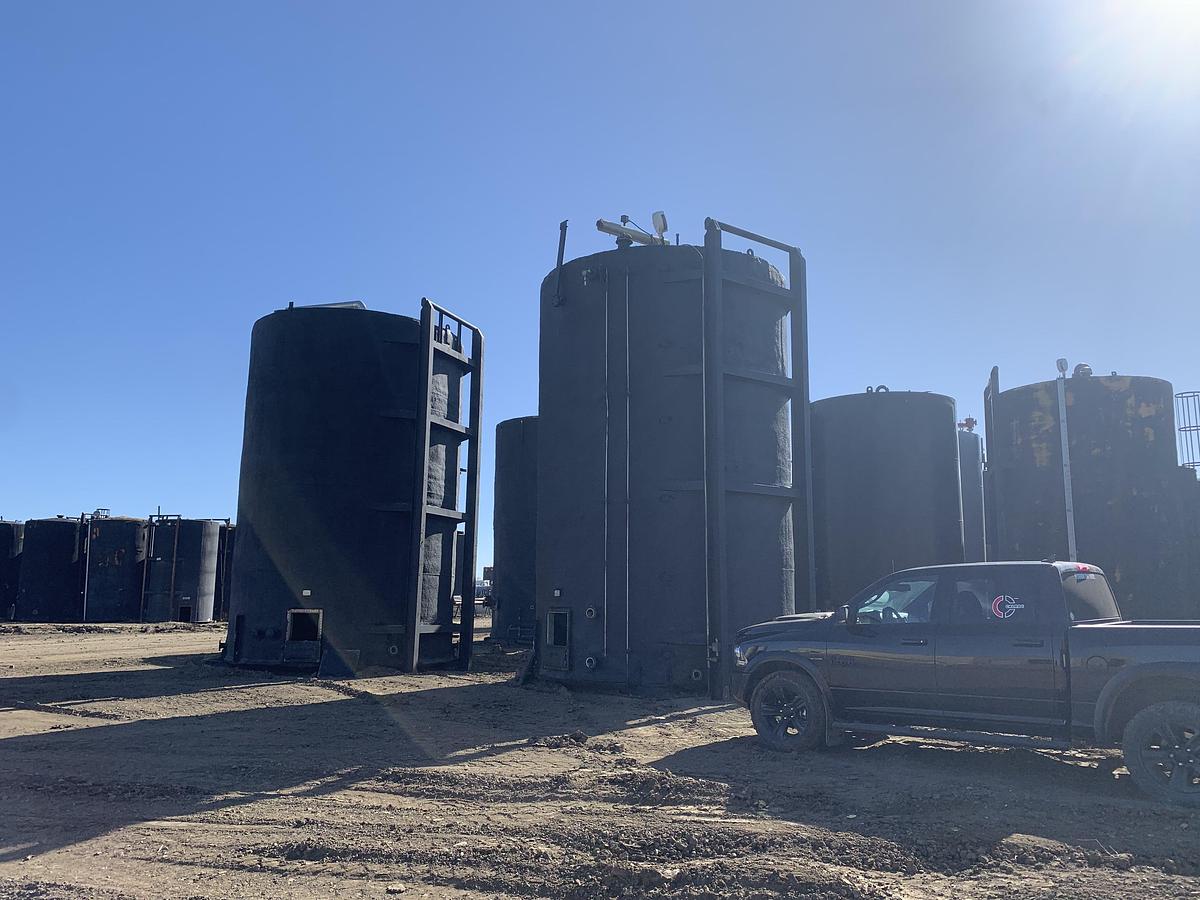 Used 2006 Nusco 6x 750 BBL Tanks-  Double Wall, L-Skidded, Internally Coated