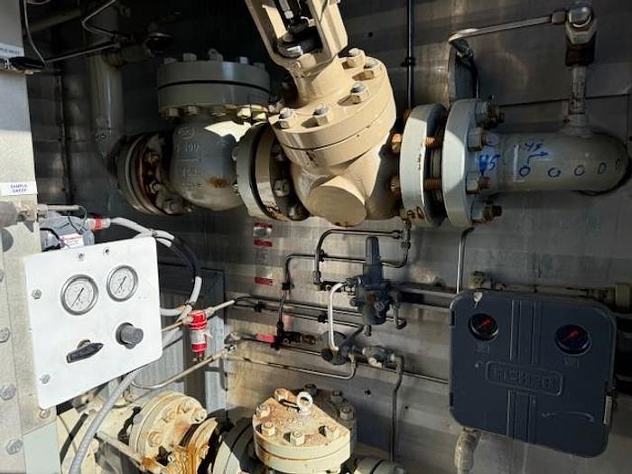 Used 24" Sweetening Skid w/ H20 Analyzer & 100bbl Tk