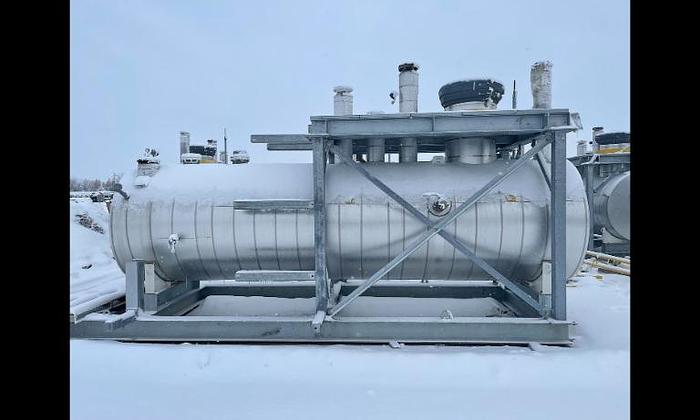 Used 64″ x 20′ 3000 USG Double Walled Sump Tanks