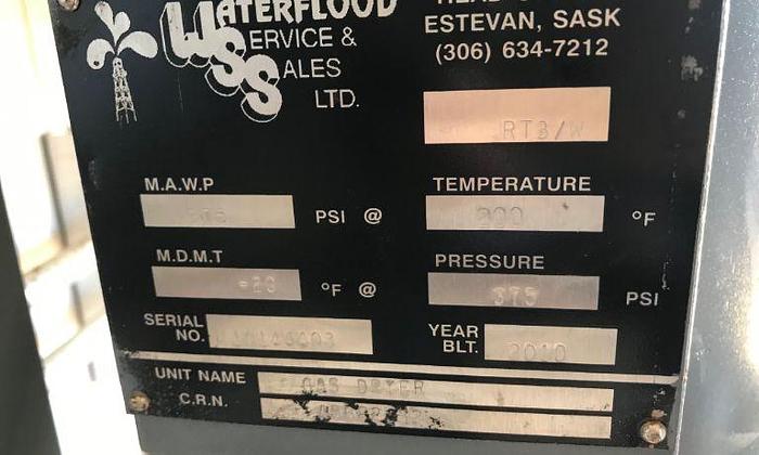 Used Fuel Gas Filter/Dryer Building