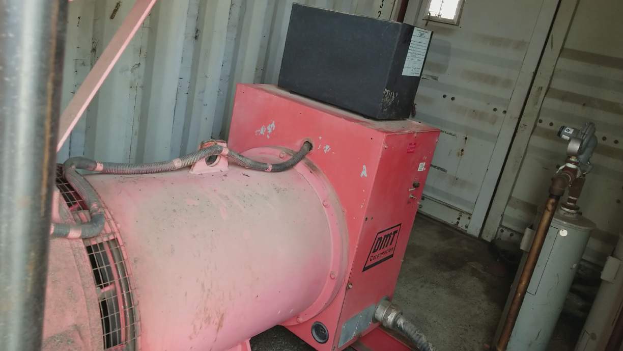 Used Cummins 250 kW Natural Gas Generator in 20' Sea Can