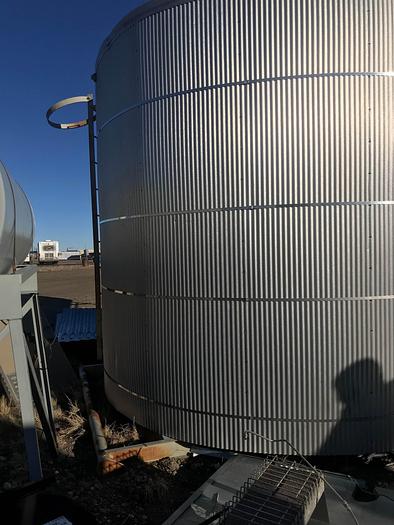 Used 200 BBL Double-Walled Metal Clad Tank