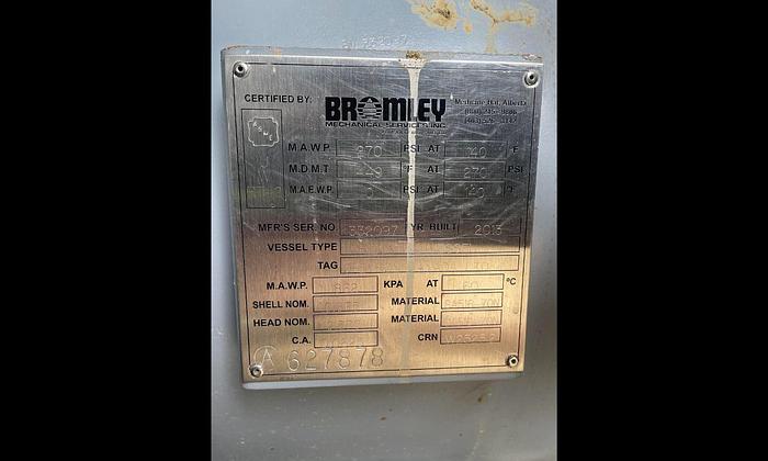 Used 36″ x 8′ 270 PSI Sweet Horizontal Separator Package