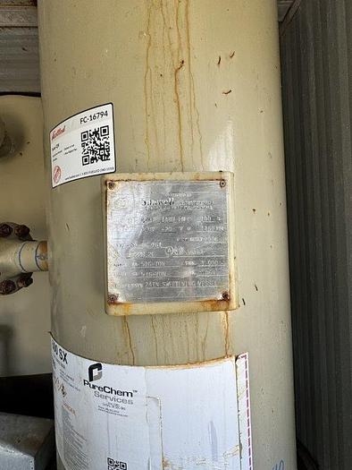 Used 24" Sweetening Skid w/ H20 Analyzer & 100bbl Tk