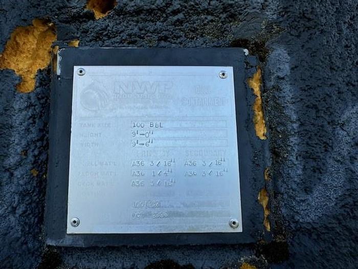 Used 24" Sweetening Skid w/ H20 Analyzer & 100bbl Tk