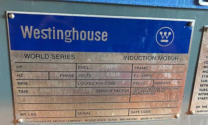 Used National Oilwell 630Q-8L Quintuplex Plunger Pumps