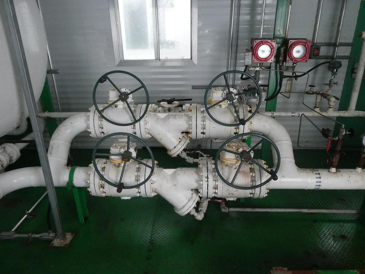 Used Weathorford 300 HP Quintuplex Plunger Pump Package with Horizontal Inlet Separator