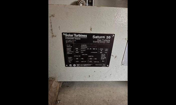 Used Solar Turbines Compressor Set