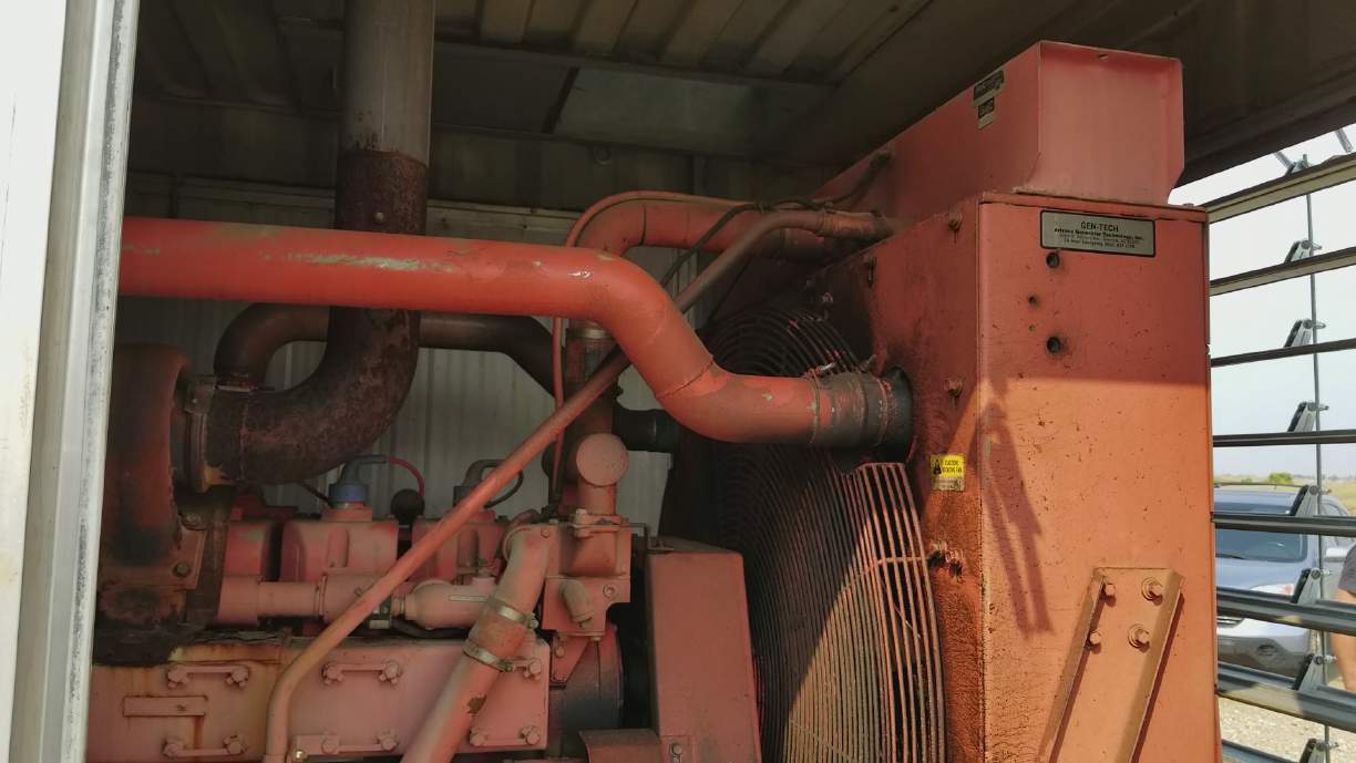 Used Cummins 250 kW Natural Gas Generator in 20' Sea Can