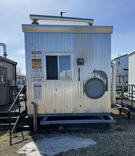 Refurbished 36" 1440psi Horizontal Sour Separator