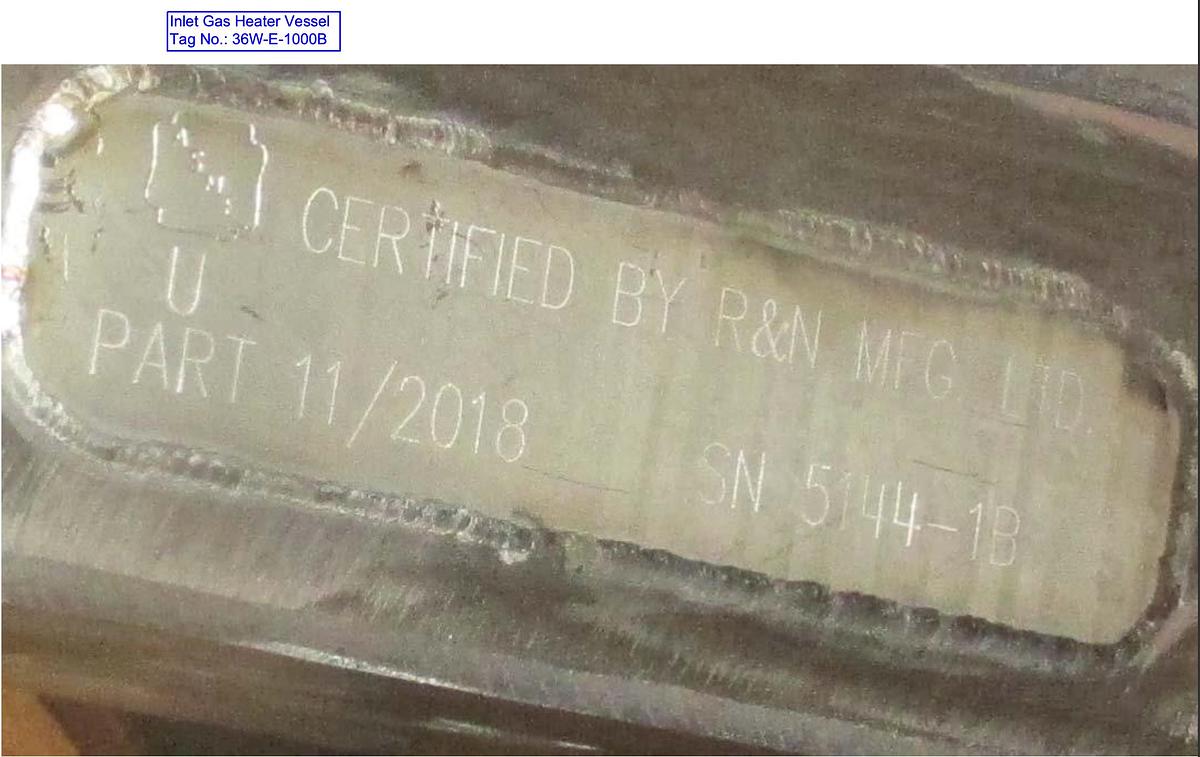 Used 2020 Integrated Flow Solutions Inlet Gas Heater Package