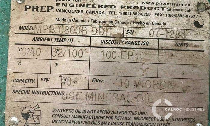 Used CAT 3516 Howden Screw Compressor