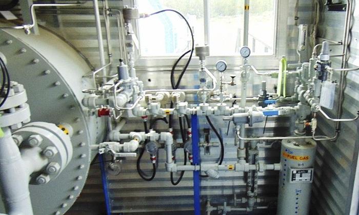 Used Rushton 1.5 MMBTU/hr Sour Line Heater