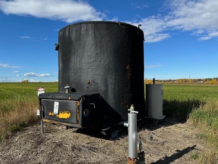 Used 24" Sweetening Skid w/ H20 Analyzer & 100bbl Tk