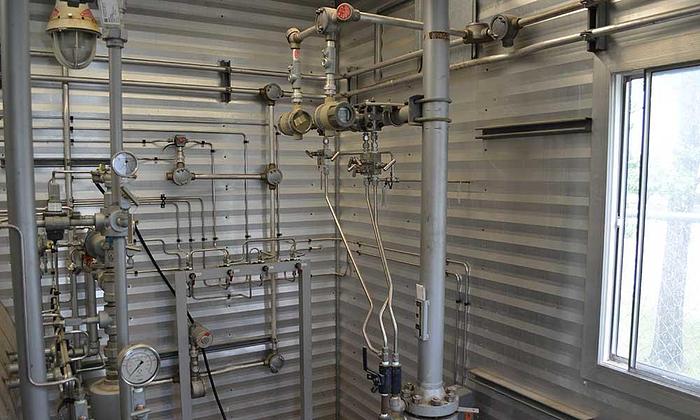 Used Opsco Line Heater Buildings