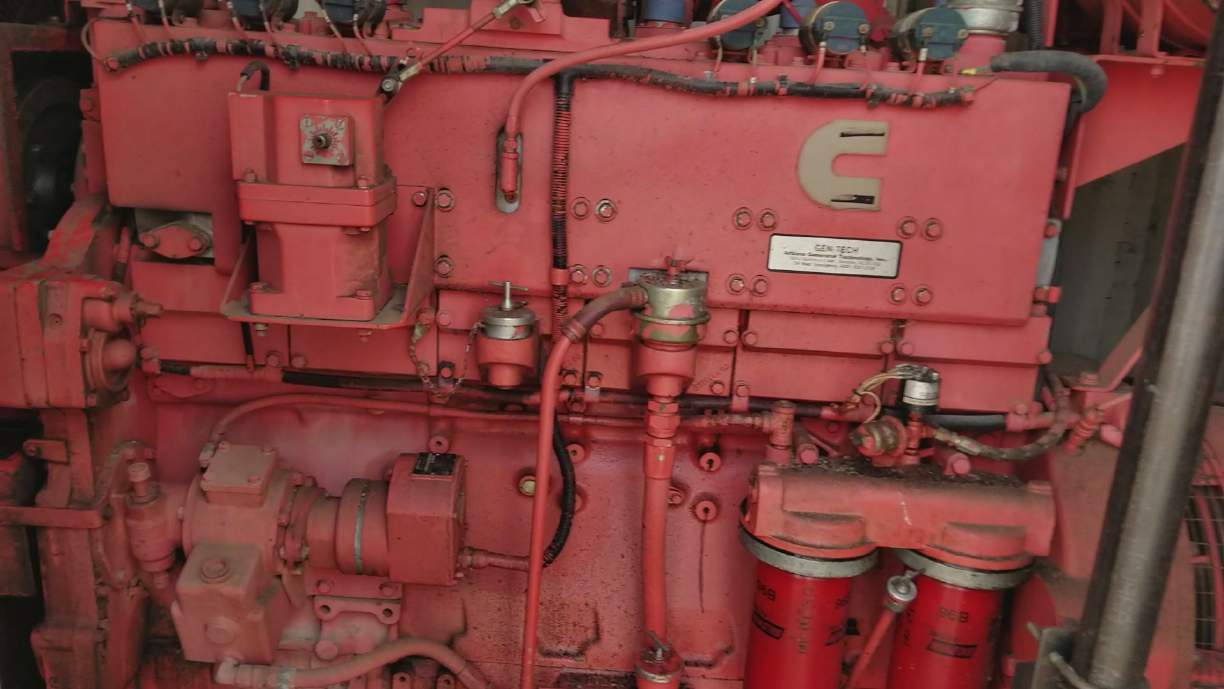 Used Cummins 250 kW Natural Gas Generator in 20' Sea Can
