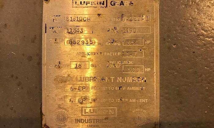 Used National Oilwell 630Q-8L Quintuplex Plunger Pumps