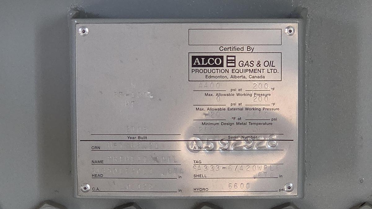 Used Alco Gas