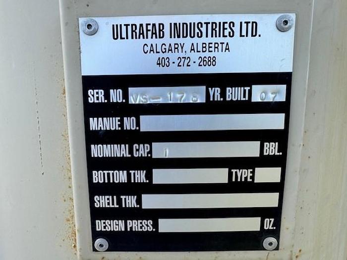 Used 24" Sweetening Skid w/ H20 Analyzer & 100bbl Tk