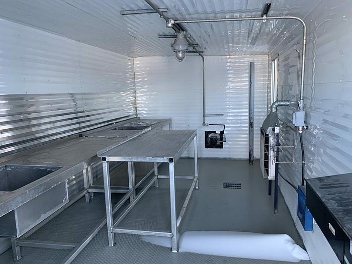 Used Empty Skidded Building