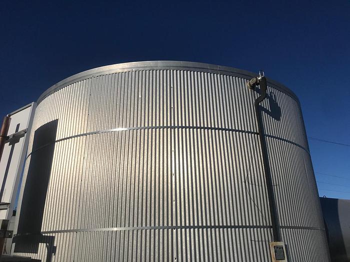 Used 200 BBL Double-Walled Metal Clad Tank
