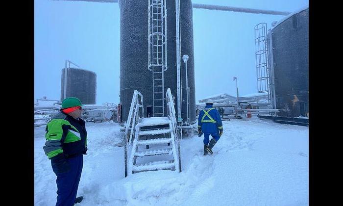 Used 5 x 750 BBL Double Walled, Internally Coated Tanks