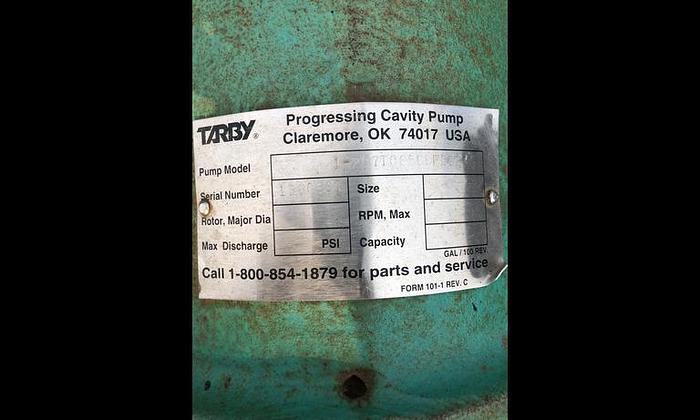 Used Tarby Progressing Cavity Pump 207T065