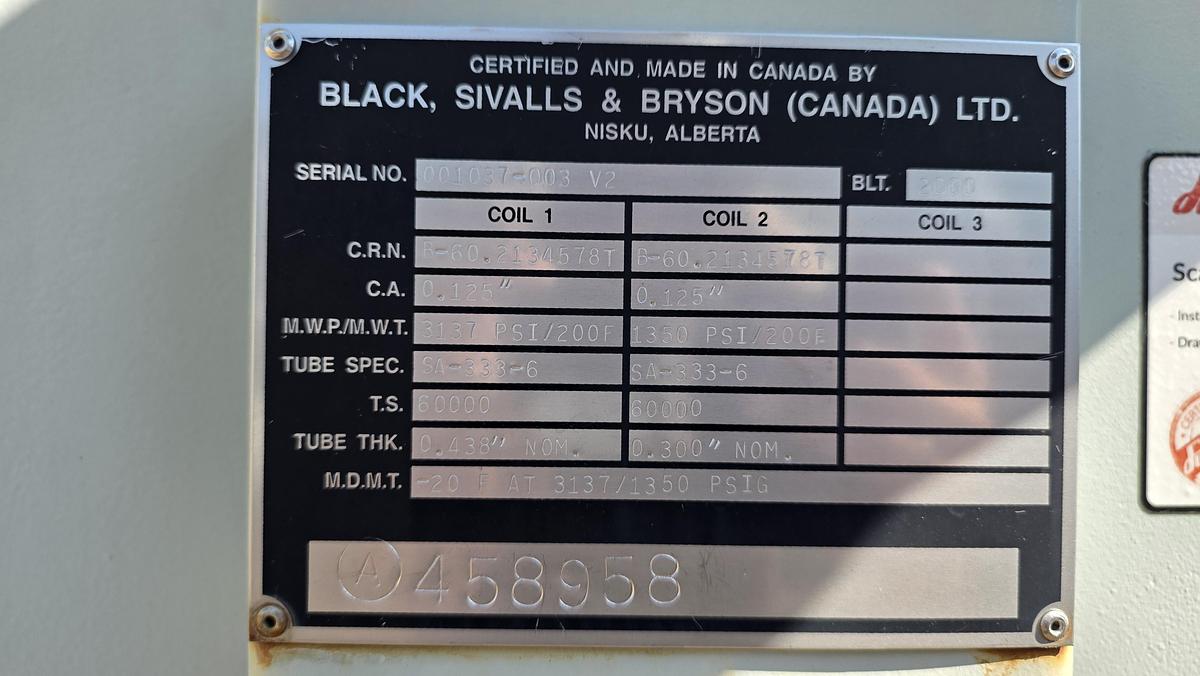 Used Black, Sivalls and Bryson