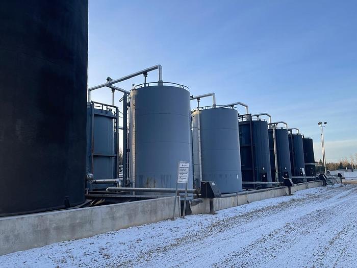 Used 2,000 BBL Tanks – (Qty: 5 Insulated / 1 Uninsulated)