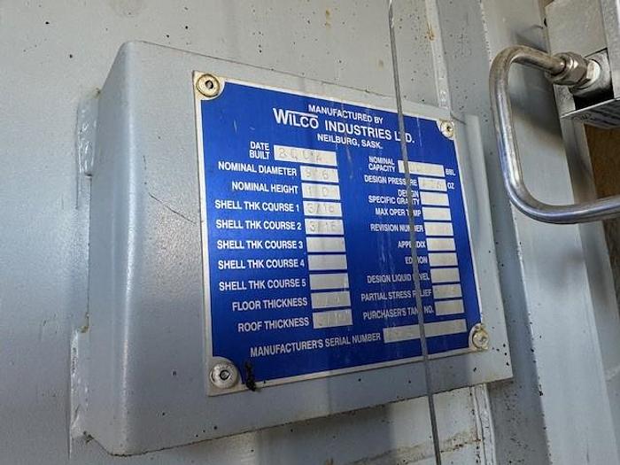 Used 24" Sweetening Skid w/ H20 Analyzer & 100bbl Tk