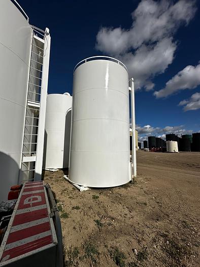 Used 400bbl Internally Coated Single Walled & Skidded Tanks