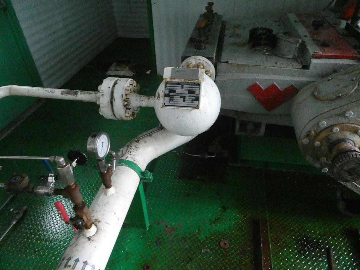 Used Weathorford 300 HP Quintuplex Plunger Pump Package with Horizontal Inlet Separator