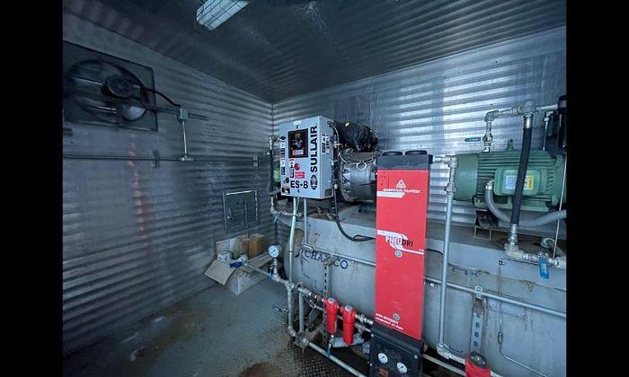 Used Instrument Air Compressor Building