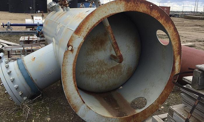 Used Amine Flash Tank