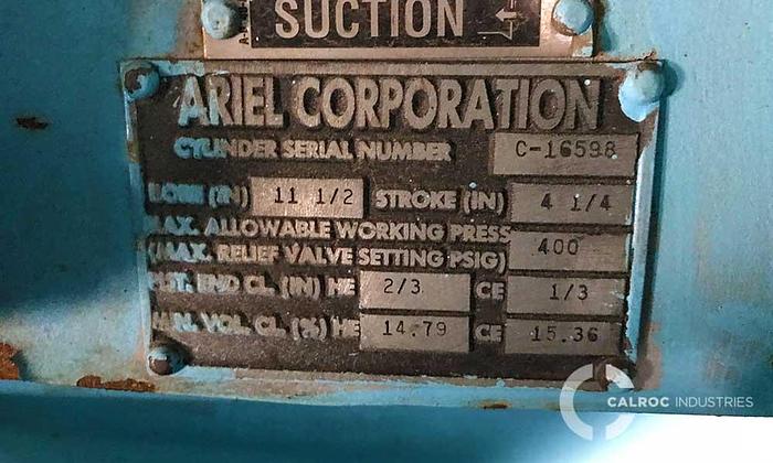 Used Ariel JGR-4 Reciprocating Compressor Package