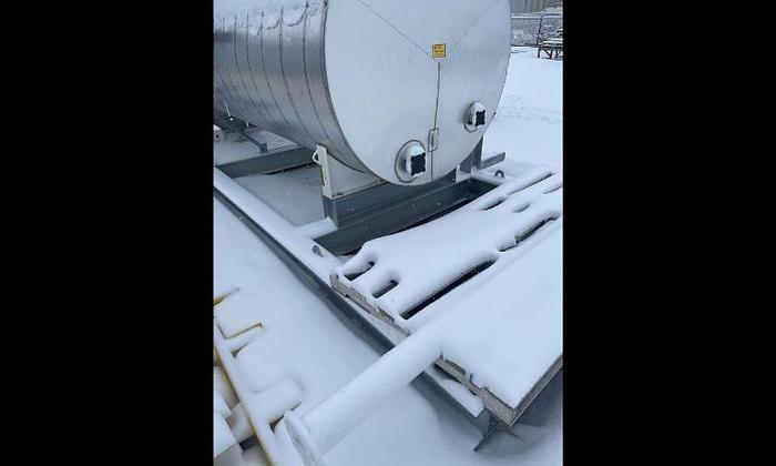 Used 64″ x 20′ 3000 USG Double Walled Sump Tanks