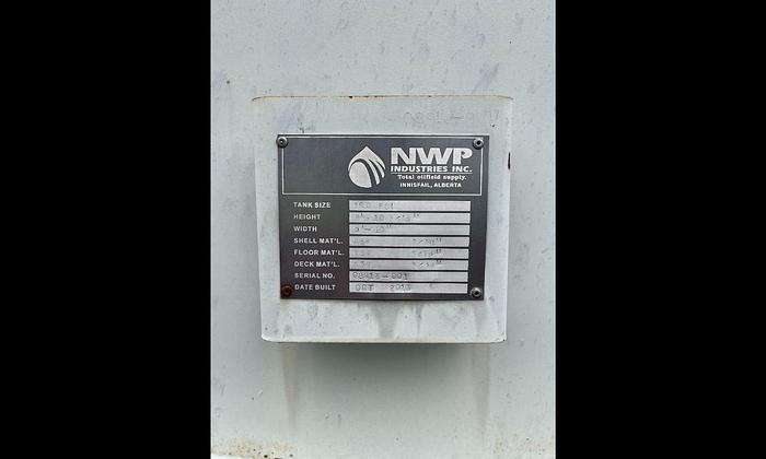 Used 100 BBL Storage Tank