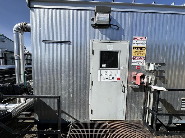 Used 2005 Argo 36"x10' Horizontal 3 Phase Separator Package