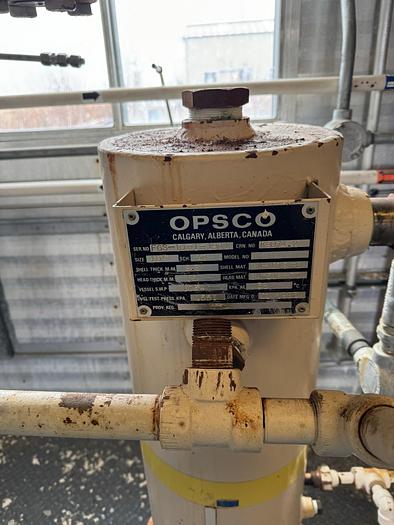 Used 1993 Opsco 42” X 16’ 1440 PSI Horizontal Separator