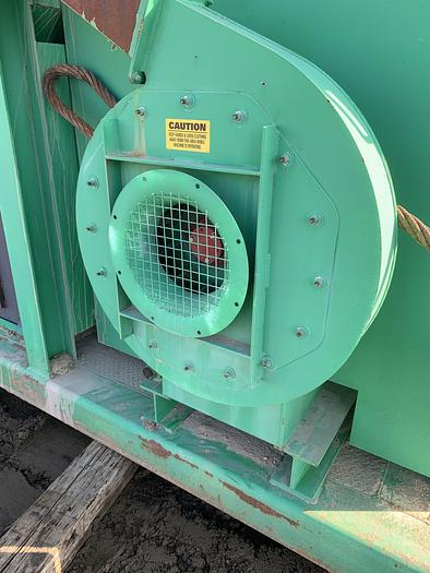 Used Industrial AirBurners™ model S116R Roll-off Firebox Incinerator