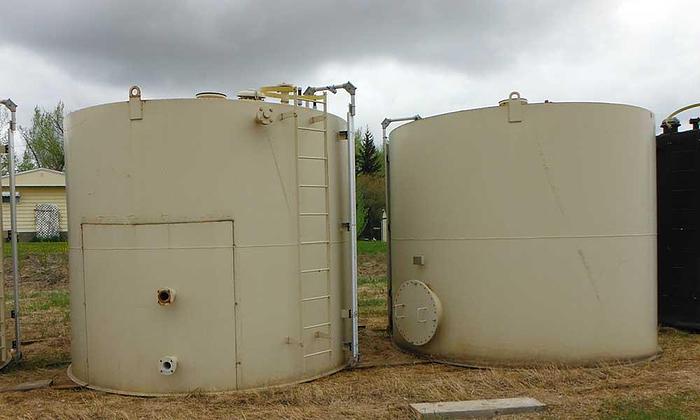 Used 200 BBL Nusco Pop Tanks (Internally Coated)