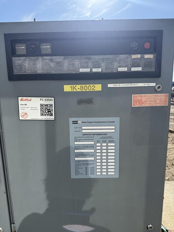 Used 1984 Atlas Copco ZR3 B Oil-Free Rotary Screw