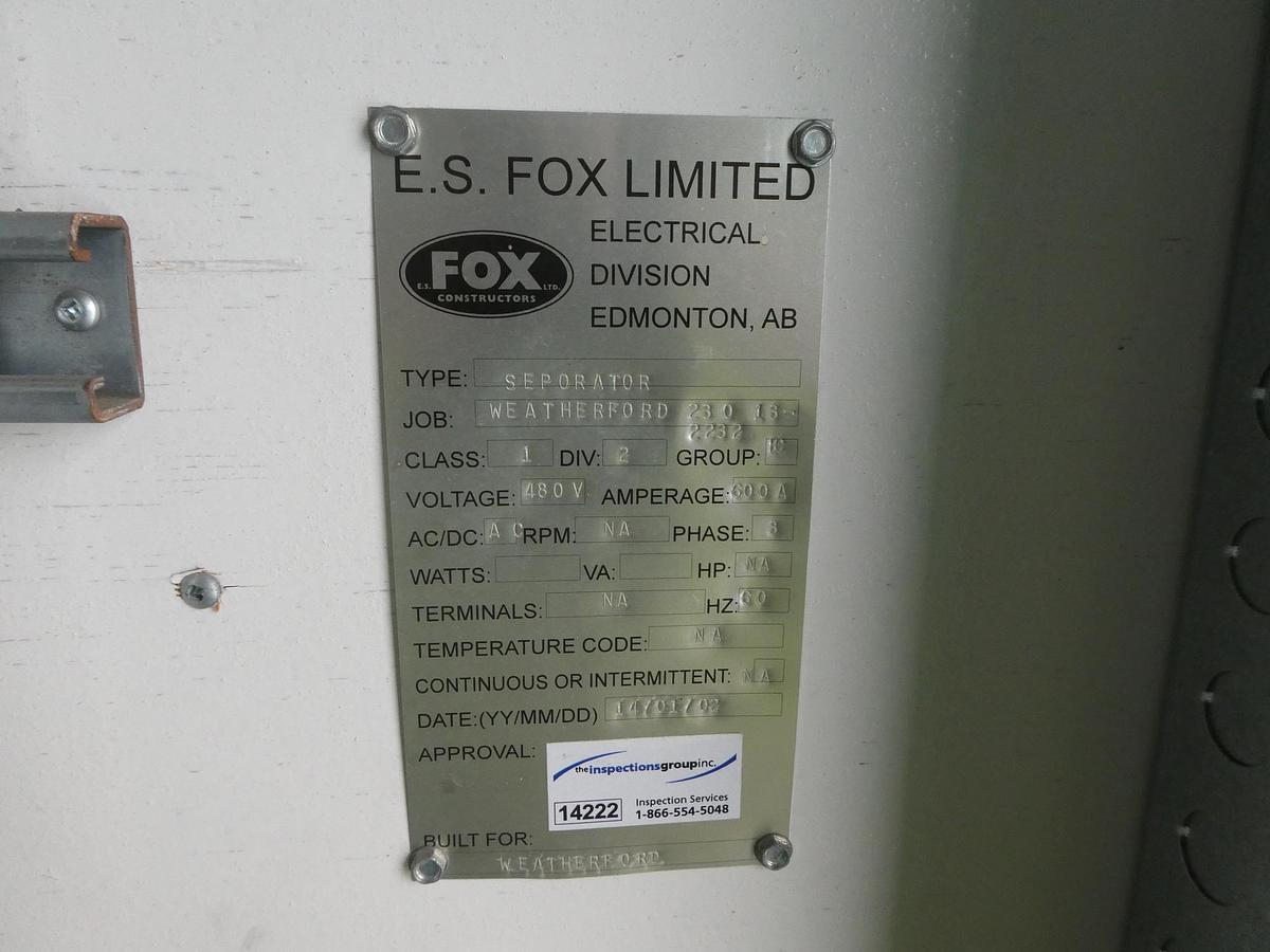 Used Weathorford 300 HP Quintuplex Plunger Pump Package with Horizontal Inlet Separator