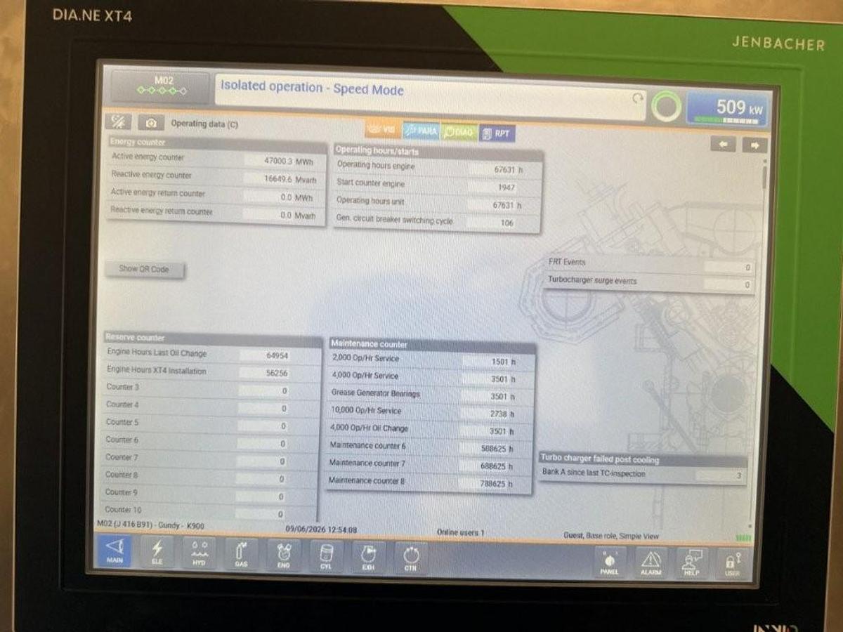 Used 2012 GE Jenbacher JGS-416